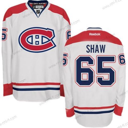 Montreal Canadiens #65 Andrew Shaw Valkoinen Kolmas Reebok NHL Jääkiekko Ommeltu Paita – Miesten