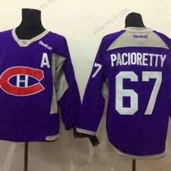 Montreal Canadiens #67 Max Pacioretty 2014 Training Violetti Paita – Miesten