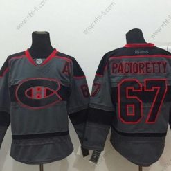 Montreal Canadiens #67 Max Pacioretty Charcoal Harmaa Paita – Miesten