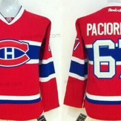 Montreal Canadiens #67 Max Pacioretty Punainen Paita – Naisten