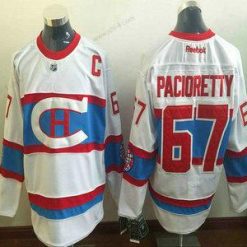 Montreal Canadiens #67 Max Pacioretty Reebok Valkoinen 2016 Talvi Klassinen Premier Paita – Miesten