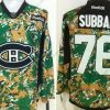 Montreal Canadiens #76 P.K. Subban 2014 Maastokuvio Paita – Miesten