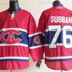 Montreal Canadiens #76 P.K. Subban Punainen Ca Paita – Miesten