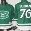 Montreal Canadiens #76 P.K. Subban St. Patrick’S Day Vihreä Paita – Lasten