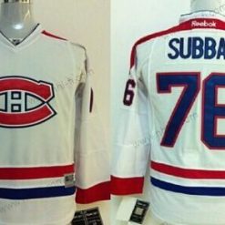 Montreal Canadiens #76 P.K. Subban Valkoinen Paita – Lasten