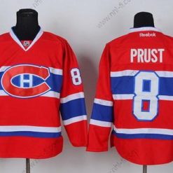 Montreal Canadiens #8 Brandon Prust Punainen Ch Paita – Miesten