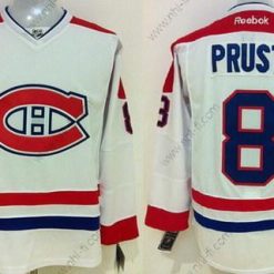 Montreal Canadiens #8 Brandon Prust Valkoinen Paita – Miesten