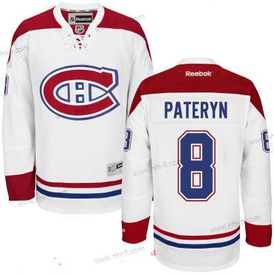 Montreal Canadiens #8 Greg Pateryn Reebok Valkoinen Premier Kotiottelu Räätälöidyt Paita – Miesten