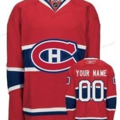 Montreal Canadiens Räätälöidyt Punainen Ch Paita – Miesten