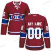 Montreal Canadiens Räätälöidyt Punainen Kotiottelu Ommeltu NHL 2016 Reebok Jääkiekko Paita – Naisten