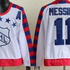 NHL 1992 All-Star #11 Mark Messier Valkoinen 75Th Retro CCM Paita – Miesten