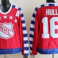 NHL 1992 All-Star #16 Brett Hull Punainen 75Th Retro CCM Paita – Miesten