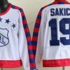 NHL 1992 All-Star #19 Joe Sakic Valkoinen 75Th Retro CCM Paita – Miesten