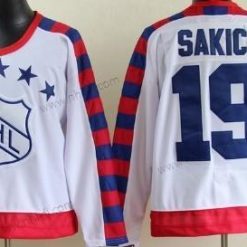 NHL 1992 All-Star #19 Joe Sakic Valkoinen 75Th Retro CCM Paita – Miesten