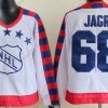 NHL 1992 All-Star #68 Jaromir Jagr Valkoinen 75Th Retro CCM Paita – Miesten