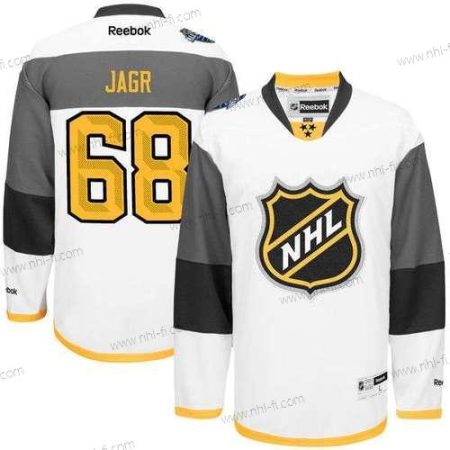 NHL #68 Jaromir Jagr Reebok Valkoinen 2016 All-Star Premier Paita – Miesten