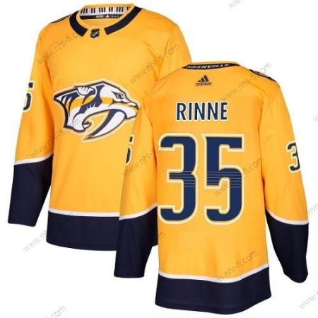 Nashville Predators #35 Pekka Rinne Keltainen Kotiottelu Aito Ommeltu NHL Paita – Nuoret