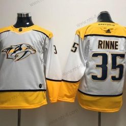 Nashville Predators #35 Pekka Rinne Valkoinen Road Aito Ommeltu NHL Paita – Nuoret