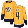 Nashville Predators #4 Ryan Ellis Keltainen Kotiottelu Aito Ommeltu NHL Paita – Nuoret