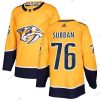 Nashville Predators #76 P.K Subban Keltainen Kotiottelu Aito Ommeltu NHL Paita – Nuoret