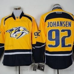 Nashville Predators #92 Ryan Johansen Keltainen Reebok Jääkiekko Paita – Miesten