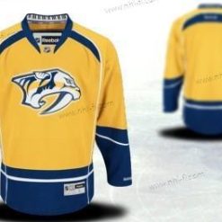 Nashville Predators Räätälöidyt 2012 Keltainen Paita – Miesten