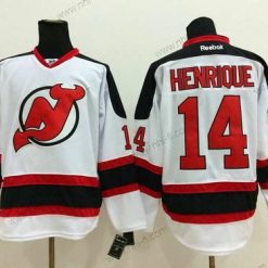 New Jersey Devils #14 Adam Henrique Valkoinen Paita – Miesten