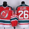 New Jersey Devils #26 Patrik Elias Punainen With Vihreä Paita – Miesten