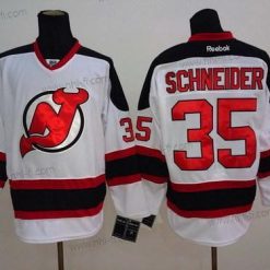 New Jersey Devils #35 Cory Schneider Valkoinen Paita – Miesten