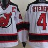 New Jersey Devils #4 Scott Stevens Valkoinen Paita – Miesten