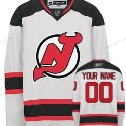 New Jersey Devils Räätälöidyt Valkoinen Paita Versio 2 – Miesten