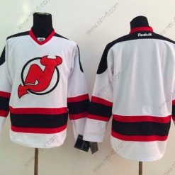 New Jersey Devils Tyhjä Valkoinen Paita – Miesten