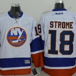 New York Islanders #18 Ryan Strome Valkoinen Paita – Miesten