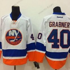 New York Islanders #40 Michael Grabner Valkoinen Paita – Miesten