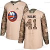 New York Islanders #41 Jaroslav Halak Maastokuvio Aito 2017 Veterans Day Ommeltu NHL Paita – Nuoret