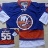 New York Islanders #55 Johnny Boychuk Sininen Paita – Miesten