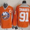 New York Islanders #91 John Tavares 2014 Training Oranssi Paita – Miesten