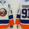 New York Islanders #91 John Tavares Valkoinen Paita – Miesten