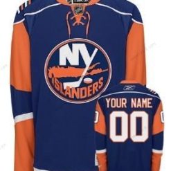 New York Islanders Räätälöidyt Sininen Paita – Miesten