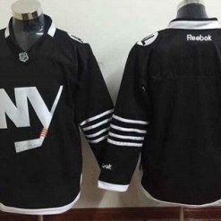 New York Islanders Tyhjä 2015 Reebok Musta Premier Vaihtopaita Paita – Miesten