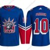 New York Rangers #10 Artemi Panarin Sininen 2022 Käänteinen Retro Ommeltu Paita – Miesten