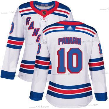 New York Rangers #10 Artemi Panarin Valkoinen Road Aito Ommeltu Jääkiekko Paita – Naisten