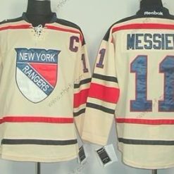 New York Rangers #11 Mark Messier 2012 Talvi Klassinen Kerma Paita – Miesten