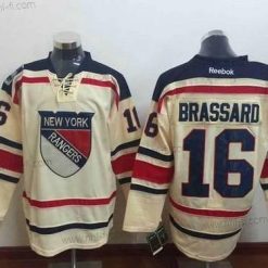 New York Rangers #16 Derick Brassard Reebok Kerma NHL Paita – Miesten