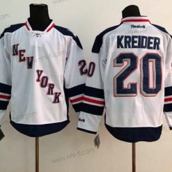 New York Rangers #20 Chris Kreider 2014 Stadium Series Valkoinen Paita – Miesten