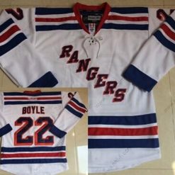 New York Rangers #22 Dan Boyle Valkoinen Paita – Miesten