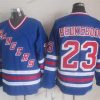 New York Rangers #23 Jeff Beukeboom Sininen CCM Vintage Paita – Miesten