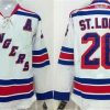 New York Rangers #26 Martin St. Louis Valkoinen Paita – Miesten