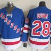 New York Rangers #28 Tie Domi Sininen Retro CCM Paita – Miesten