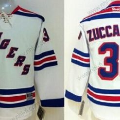 New York Rangers #36 Mats Zuccarello Valkoinen Paita – Lasten